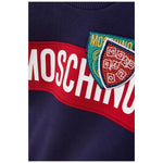 Moschino Completo 2 Pezzi Felpa-Pantalone tinta unita Blu per Bambino HUK03Z BLU MOSCHINO 