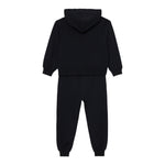 Moschino Completo 2 Pezzi Felpa-Pantalone tinta unita Nero per Bambino HUK04A NERO MOSCHINO 