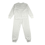 Moschino Completo 2 Pezzi Felpa-Pantalone Bianco per Bambino HUK04M BIANCO MOSCHINO 