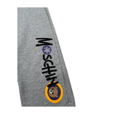 Moschino Completo 2 Pezzi Felpa-Pantalone Tinta Jnita Grigio per Bambino HUK05O GRIGIO MOSCHINO 