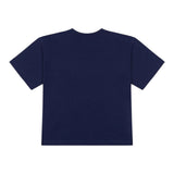 Moschino T-Shirt Girocollo tinta unita Blu per Bambino HUM05F BLU MOSCHINO 