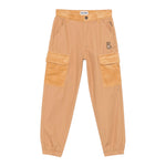 Moschino Pantalone tinta unita con Elastico In Vita Beige per Bambino HUP08M BEIGE MOSCHINO 