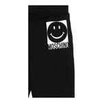 Moschino Pantalone Modello Tuta tinta unita con Stampa Nero per Bambino HUP08N NERO MOSCHINO 