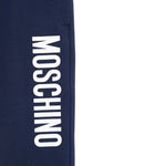 Moschino Pantalone Tuta tinta unita con Logo Blu per Bambino HUP08UX BLU MOSCHINO 