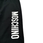 Moschino Pantalone Tuta tinta unita con Logo Nero per Bambino HUP08UX NERO MOSCHINO 