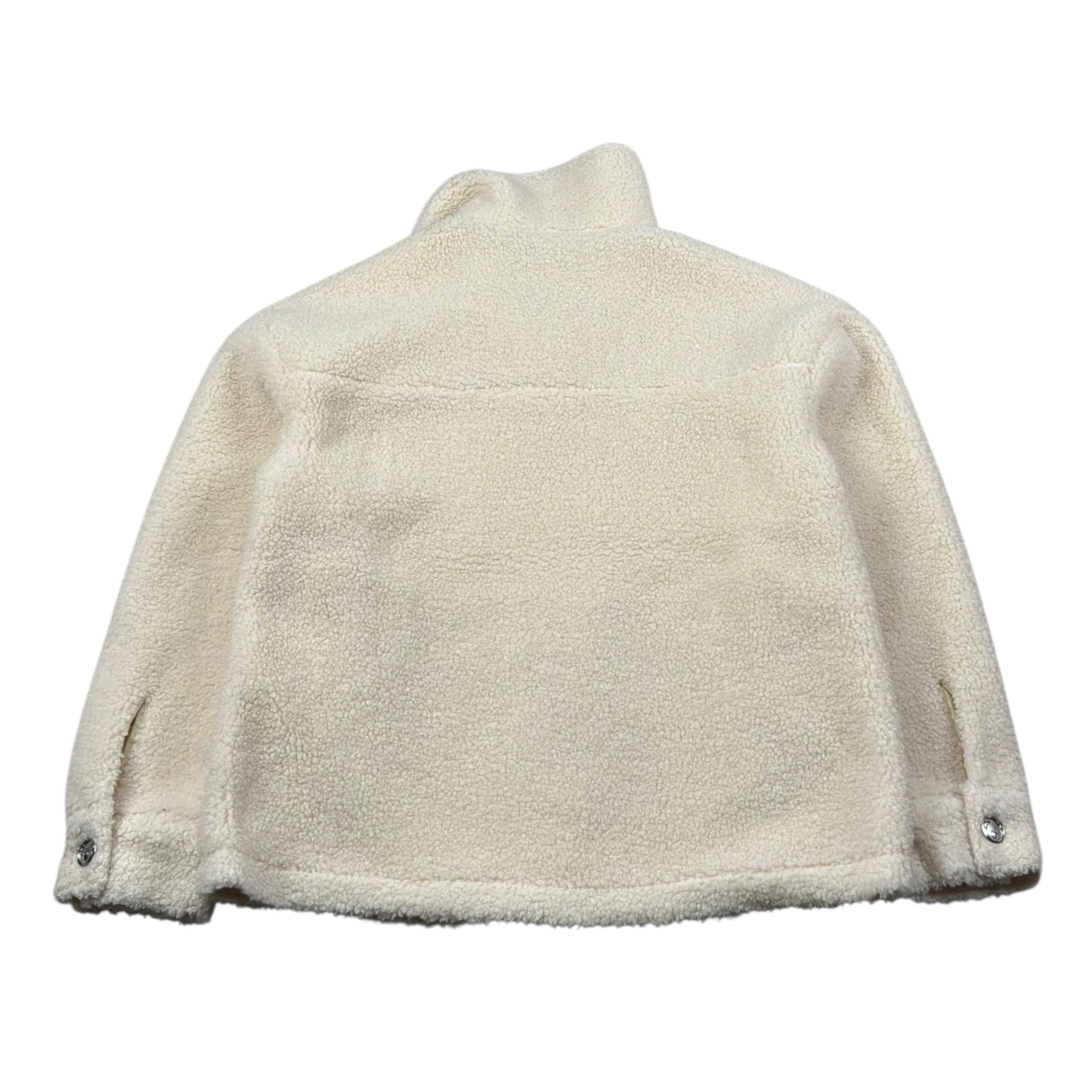 Moschino Giacca Teddy tinta unita Panna per Bambina HUS05O PANNA MOSCHINO 