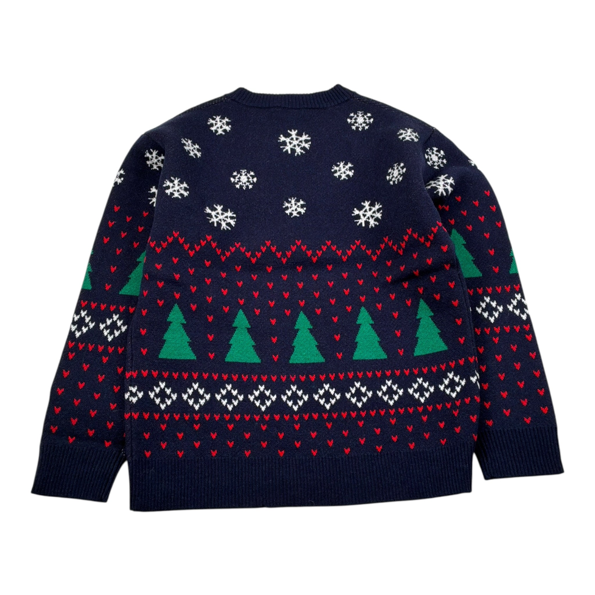 Moschino Maglia tinta unita Girocollo con Fantasia Blu per Bambino HUW01C BLU MOSCHINO 