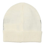 Moschino Cappello tinta unita con Logo Panna per Bambino HUX02P PANNA MOSCHINO 