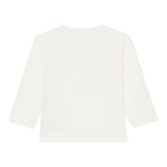 Moschino Shirt Girocollo tinta unita con Logo Bianco per Bambino M5O00R BIANCO MOSCHINO 