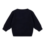 Moschino Maglia Girocollo tinta unita Blu per Neonato M6W00J BLU MOSCHINO 