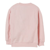 Moschino Felpa Chiusa Girocollo tinta unita con Logo Rosa per Bambina MDF031J ROSA MOSCHINO 