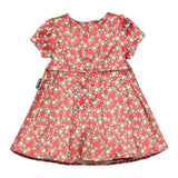 Moschino Abito Mezza Manica tinta unita con Orsi Rosso per Bambina MDV0CPJ ROSSO MOSCHINO 