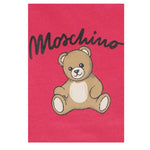Moschino Abito Manica Lunga tinta unita con Stampa Fuxia per Neonata MDV0CU FUXIA MOSCHINO 