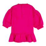 Moschino Abito Girocollo tinta unita Fuxia per Bambina MDV0CWJXXXX FUXIA MOSCHINO 