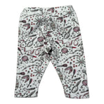 Moschino Leggins tinta unita con Stampa Bianco per Neonata MLP032 BIANCO MOSCHINO 