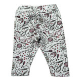 Moschino Leggins tinta unita con Stampa Bianco per Neonata MLP032 BIANCO MOSCHINO 