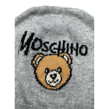 Moschino Cappello tinta unita con Logo Grigio per Neonato MMX05X GRIGIO MOSCHINO 