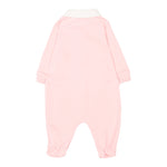 Moschino Tutina Manica Lunga tinta unita Rosa per Neonata MMY08CA ROSA MOSCHINO 