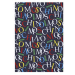 Moschino Coperta tinta unita con Stampe Blu per Neonato MOB00F BLU MOSCHINO 