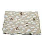 Moschino Coperta tinta unita con Stampe Beige per Neonato MSB00F BEIGE MOSCHINO 