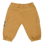 Moschino Pantalone tinta unita con Elastico In Vita Cammello per Neonato MUP052 CAMMELLO MOSCHINO 