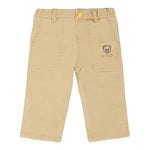 Moschino Pantalone tinta unita con Tasche Beige per Bambino MUP05L BEIGE MOSCHINO 