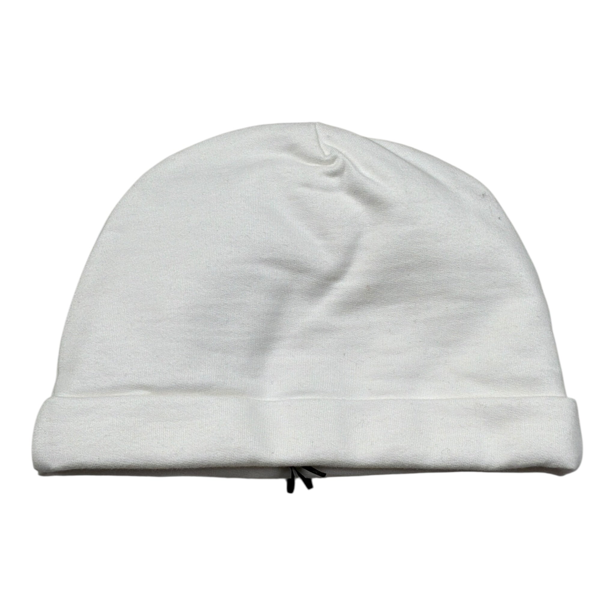 Moschino Cappello tinta unita con Logo Bianco per Neonato MUX05LXX BIANCO MOSCHINO 