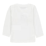 Moschino Shirt Girocollo tinta unita con Stampa Bianco per Bambino MWO00RJ BIANCO MOSCHINO 