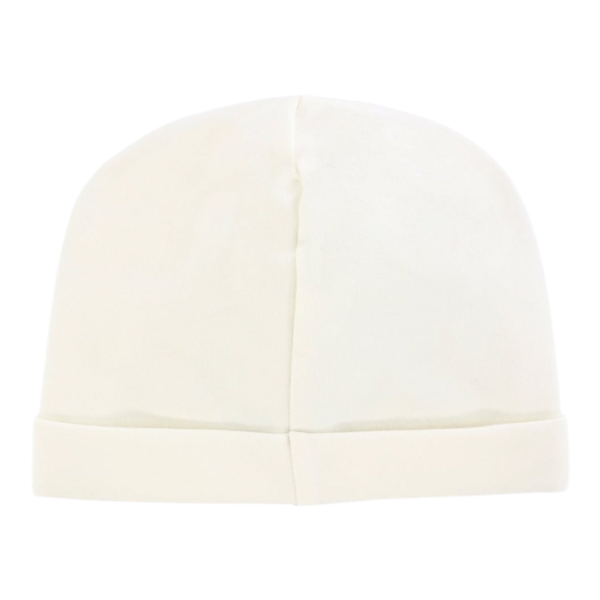 Moschino Cappello tinta unita con Logo Panna per Neonato MXX031X PANNA MOSCHINO 
