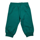 Moschino Completo 2 Pezzi Felpa-Pantalone tinta unita Verde per Neonato MZF060 VERDE MOSCHINO 