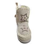 Mou Stivali tinta unita con Applicazioni Beige per Neonata MUFK101040AN BEIGE MOU 