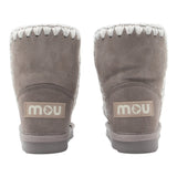 Mou Stivali tinta unita con Logo Fango per Bambina MUFW101001A FANGO MOU 