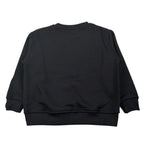 Mousse Felpa Xhiusa Girocollo tinta unita con Stampe Nero per Bambino BROSOCCERJ NERO MOUSSE 