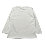 Mousse Shirt Girocollo tinta unita con Stampa Bianco per Neonato BROSSH BIANCO MOUSSE 