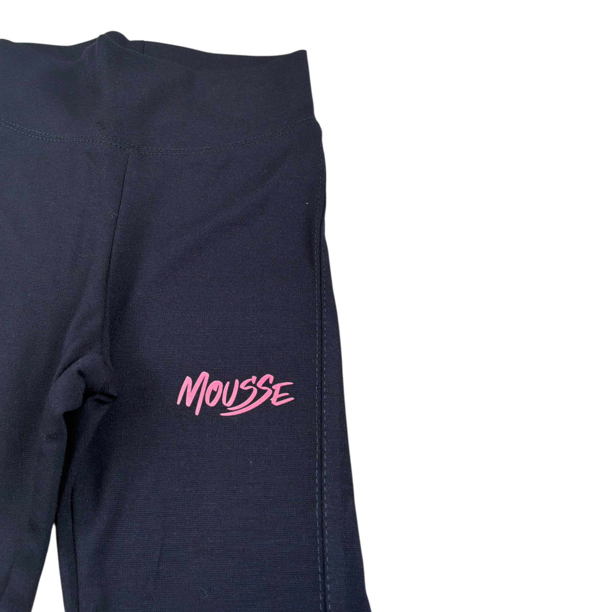 Mousse Leggins tinta unita Modello Zampa Blu per Bambina NAVY BLU MOUSSE 