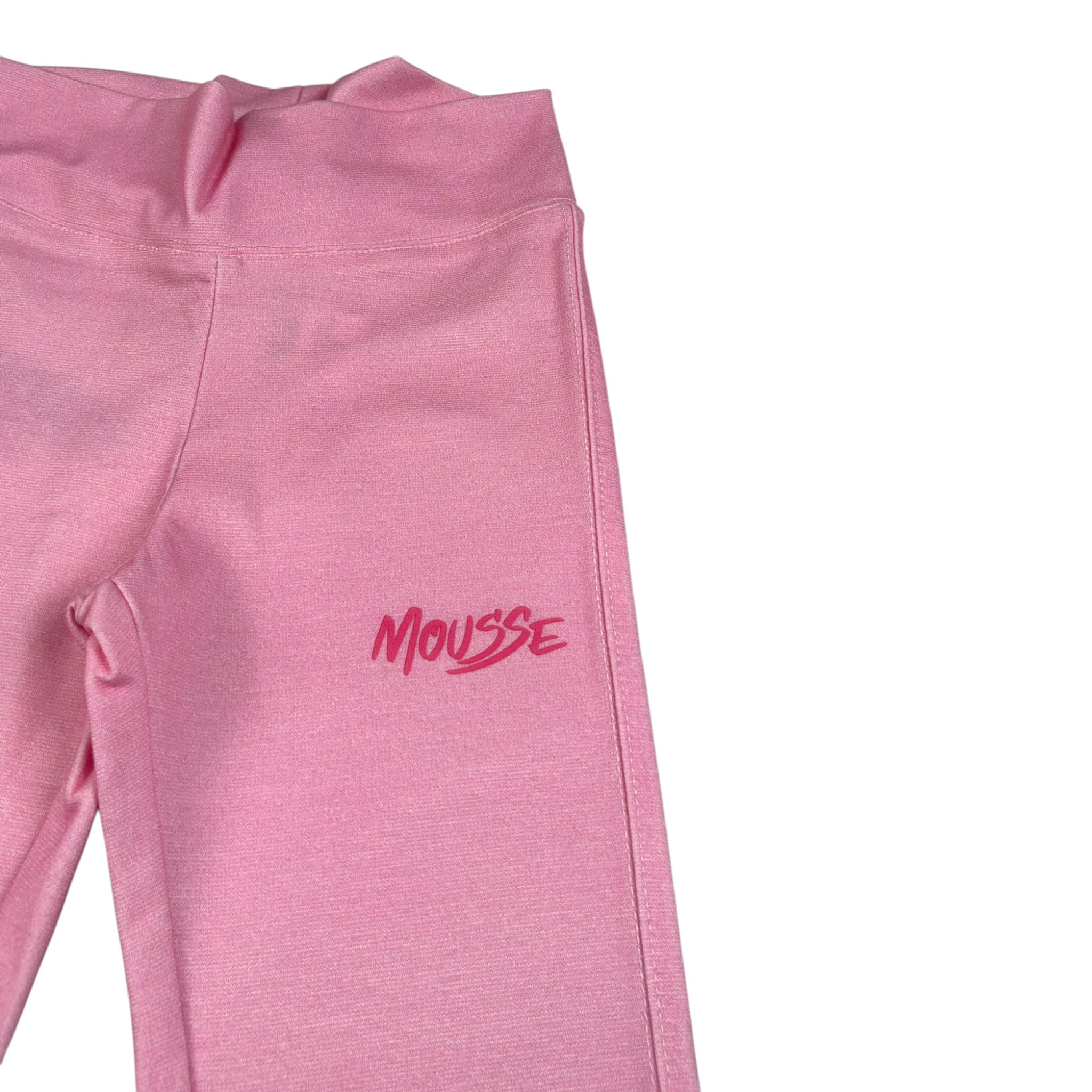 Mousse Leggins tinta unita Modello Zampa Rosa per Bambina PINKLOGO ROSA MOUSSE 