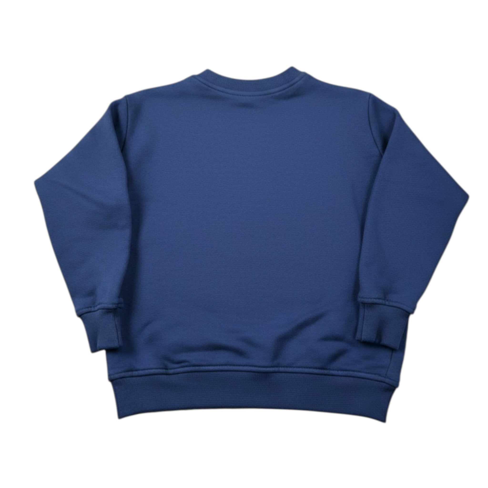 Mousse Felpa Chiusa Girocollo tinta unita Blu per Bambina SISTERICEN BLU MOUSSE 