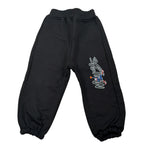 Mousse Pantalone tinta unita con Logo Nero per Bambino SPINAIRPJ NERO MOUSSE 