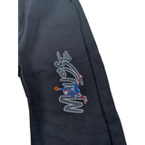 Mousse Pantalone tinta unita con Logo Nero per Bambino SPINAIRPJ NERO MOUSSE 