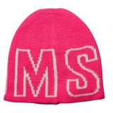 Msgm Cappello tinta unita con Logo Rosa per Bambina 025301 ROSA MSGM 