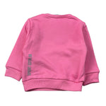 Msgm Abito Felpa Girocollo tinta unita con Stampa Rosa per Neonata DQ1886 ROSA MSGM 