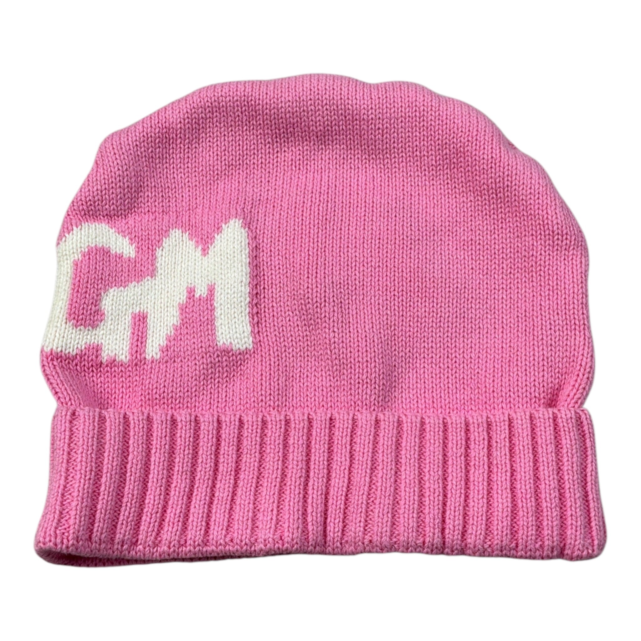 Msgm Cappello tinta unita con Logo Rosa per Bambina F4MSJUHT077 ROSA MSGM 