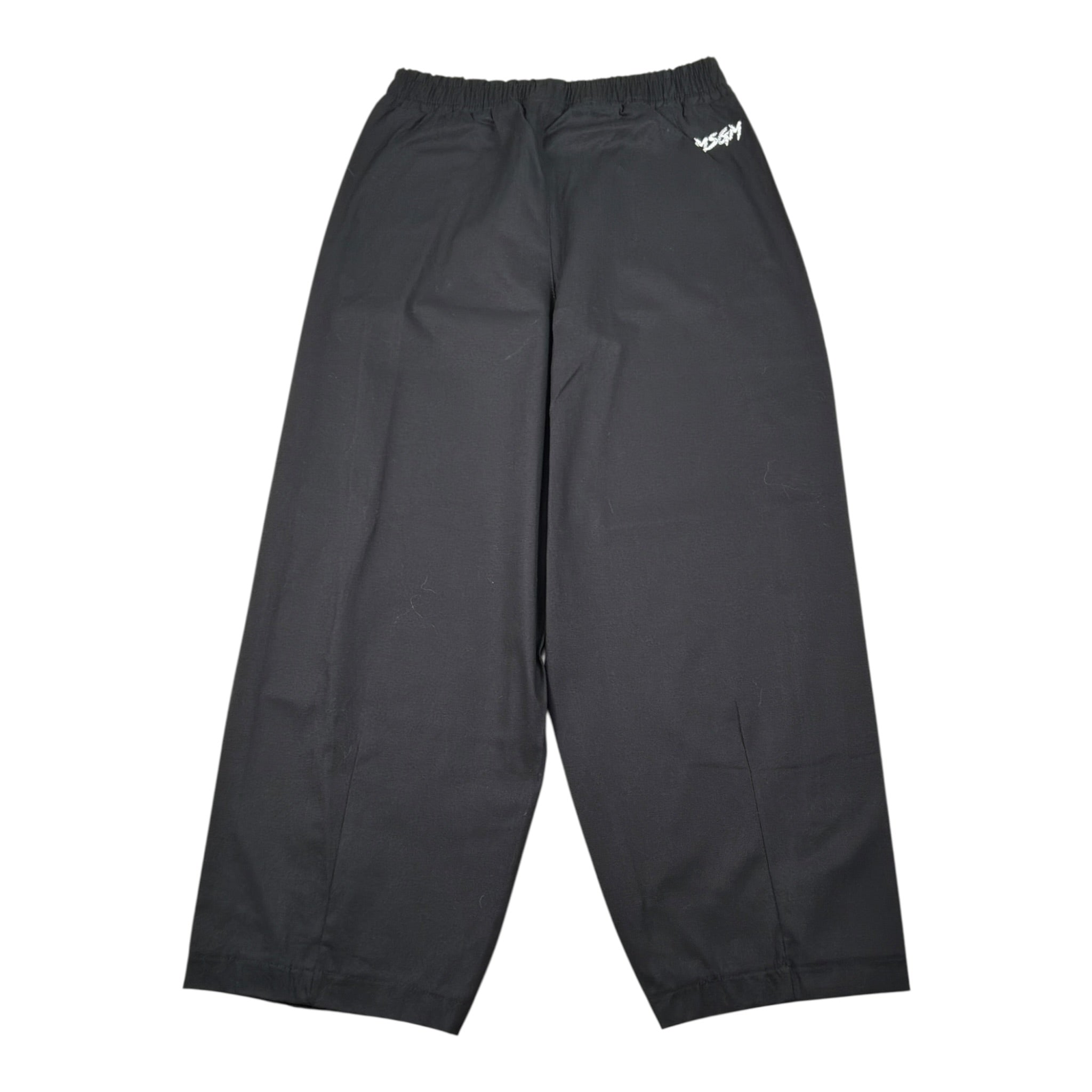 Msgm Pantalone tinta unita con Elastico In Vita Nero per Bambina F5MSJGPA104 NERO MSGM 