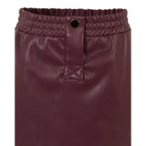 Msgm Gonna Ecopelle tinta unita Vinaccia per Bambina F5MSJGSK107X VINACCIA MSGM 