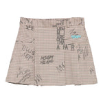 Msgm Gonna tinta unita con Microfantasia Panna per Bambina F5MSJGSK110X PANNA MSGM 