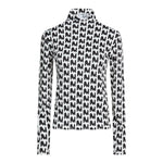 Msgm Shirt Stampa Fantaisa Bianco/Nero per Bambina F5MSJGTN260 BIANCO/NERO MSGM 