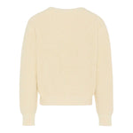 Msgm Maglia tinta unita con Stampa Panna per Bambina F5MSJUJP090X PANNA MSGM 