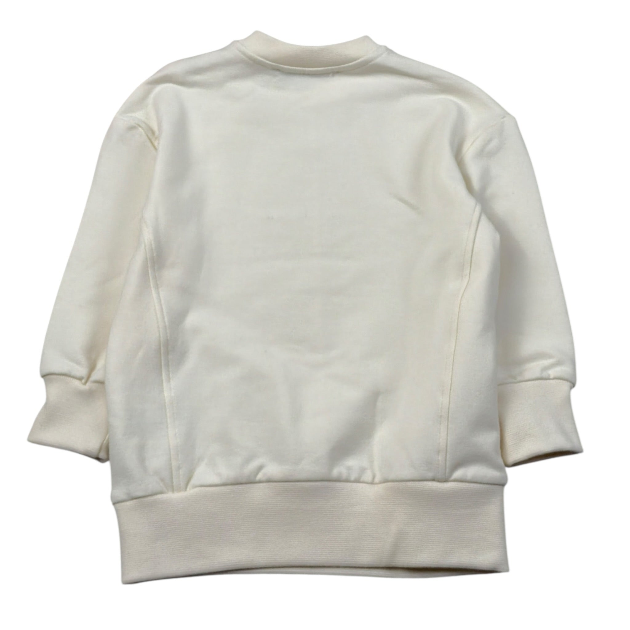 Msgm Abito Modello Felpa tinta unita con Stampa Panna per Neonata F5MSNGDR287 PANNA MSGM 