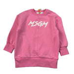 Msgm Abito Modello Felpa tinta unita con Stampa Rosa per Neonata F5MSNGDR287 ROSA MSGM 