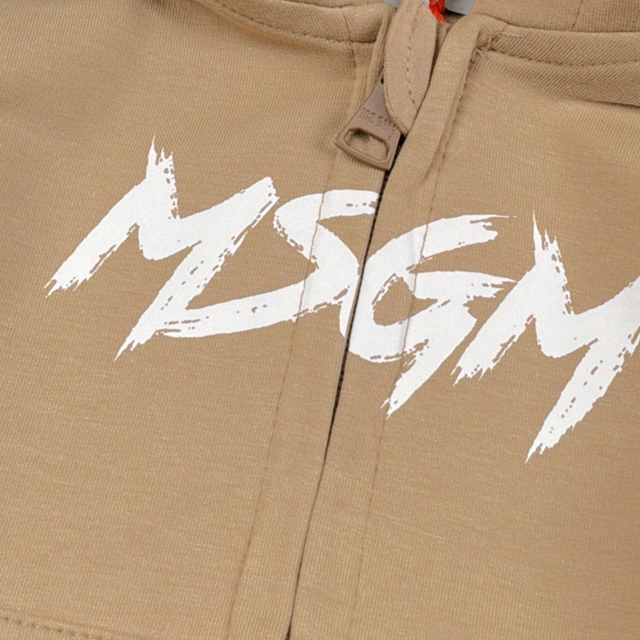 Msgm Completo 2Pz Felpa-Pantalone Beige per Bambino F5MSUNSF281 BEIGE MSGM 